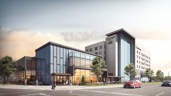 Hyatt Place Mississauga will be the first in Ontario and is a showpiece.