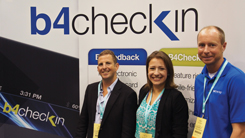 Saar Fabrikant, Beth Hamilton, Greg Thomson, B4Checkin