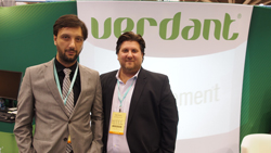 Michael Serour (left) and Bojan Saric, Verdant Environmental Technologies Inc.    